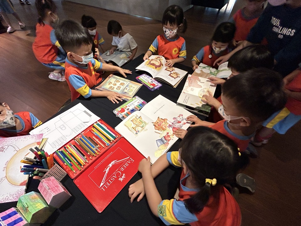 ｜112年｜【主軸C】「無限想像力」—南應大視傳系與漢家幼兒園繪本展圖片