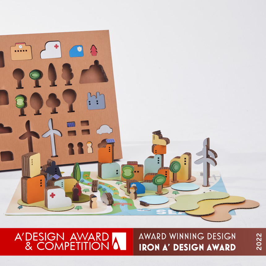 A' Design Award 鐵獎 郭芷伶、黃思齊、陳奕霖、潘辰瑀圖片