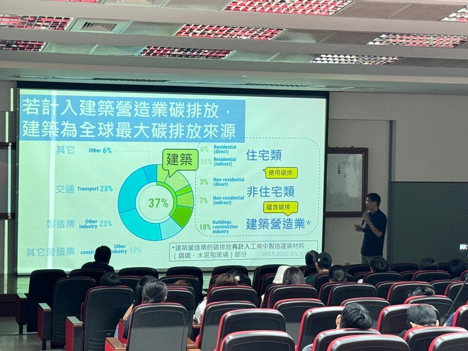 ｜112年｜【主軸B】  永續發展系列講座-城鄉永續-都市降溫與建築淨零的設計與實踐圖片