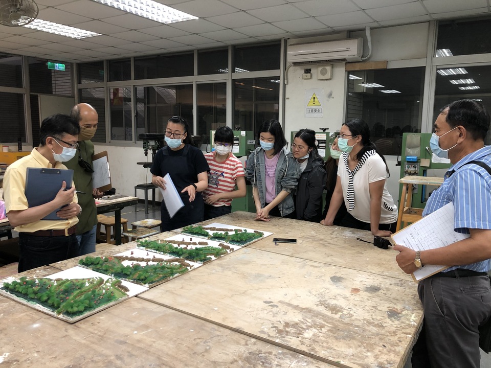 鯤喜灣導讀地圖製作與展覽圖片