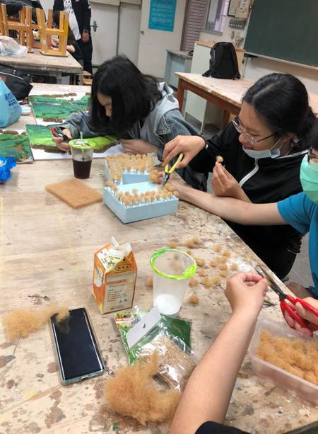 鯤喜灣導讀地圖製作與展覽圖片